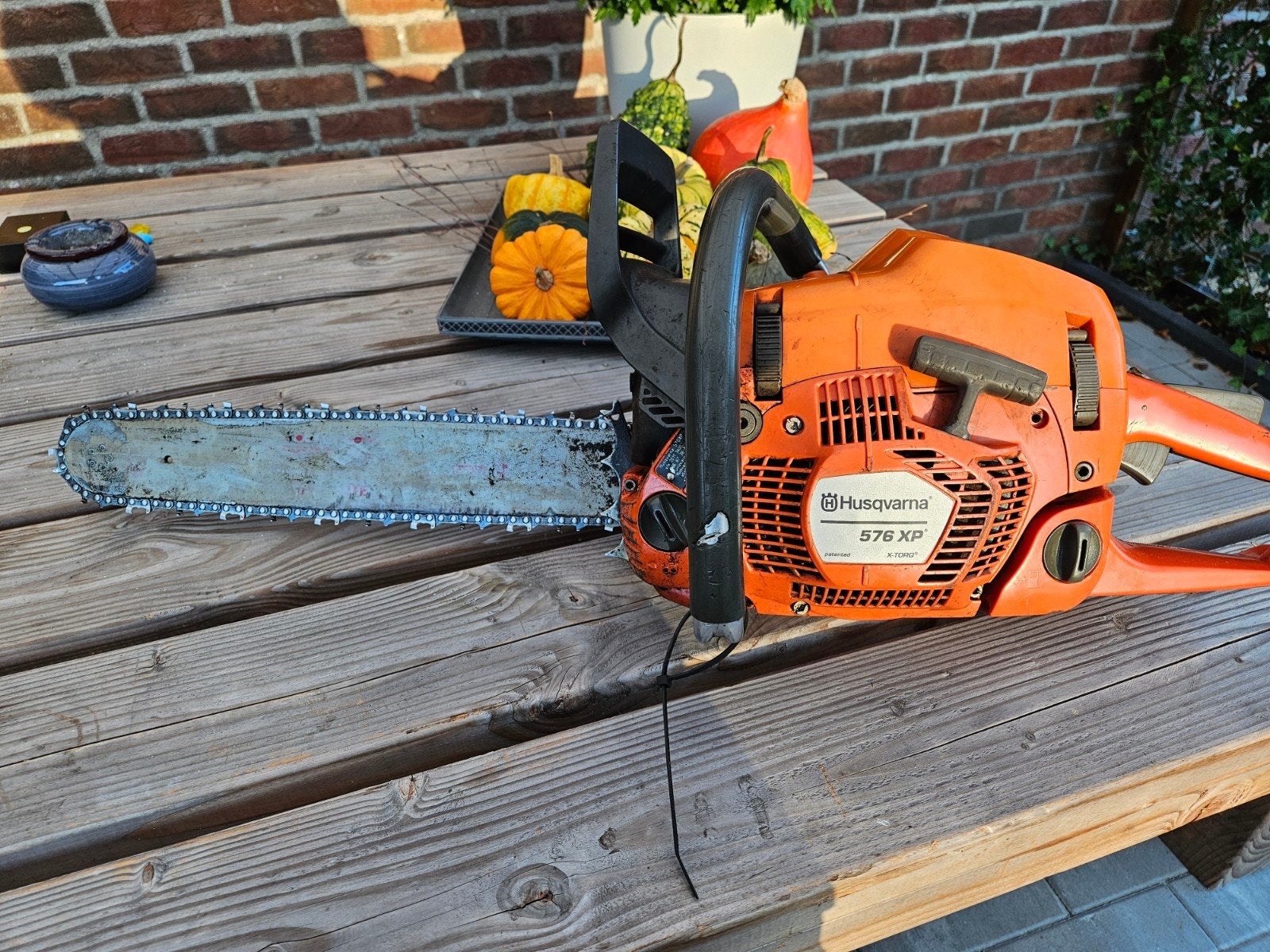 Husqvarna 576XP Kettingzaag, Ophalen, Gebruikt, 50 mm of meer, Husqvarna