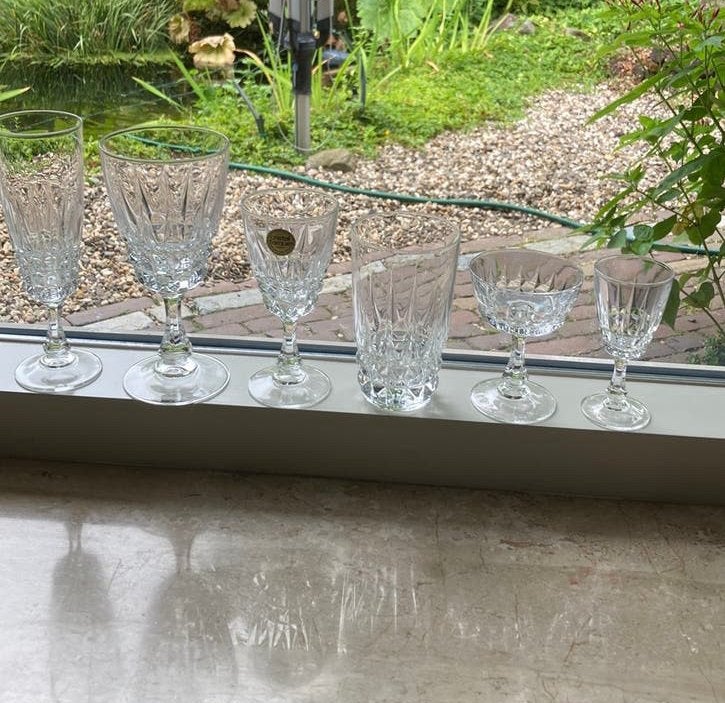 Pompadour | Cristal D'Arques - Durand | loodkristal 9 delig, Ophalen, Overige merken, Nieuw, Overige stijlen
