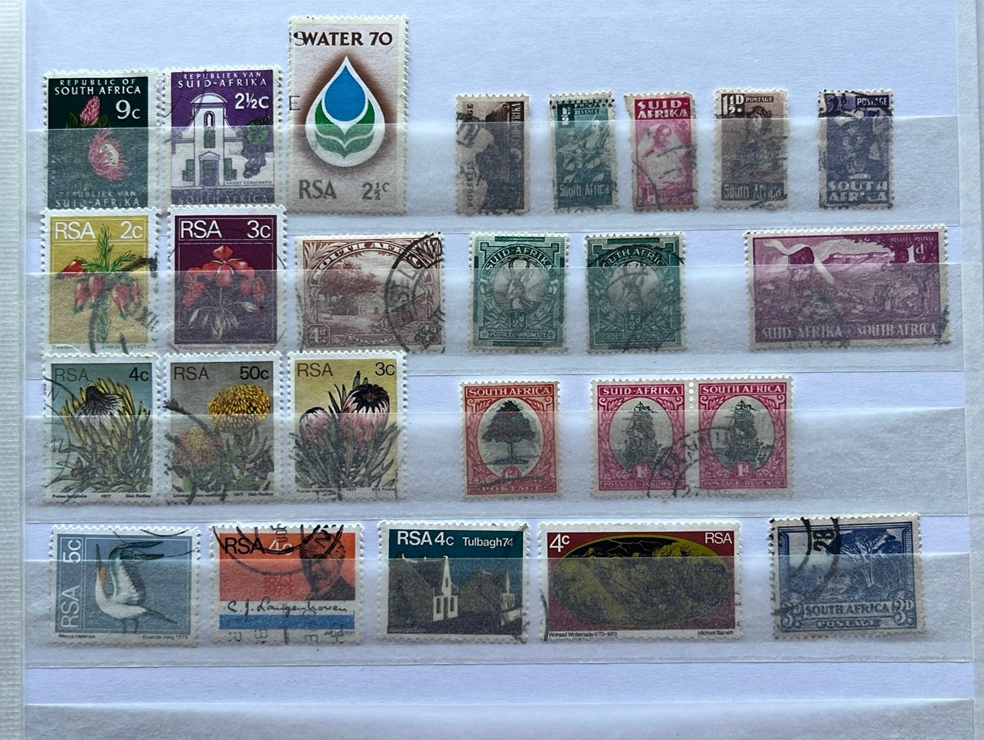Republiek Zuid Afrika-1, Postzegels en Munten, Postzegels | Afrika, Verzenden, Zuid-Afrika