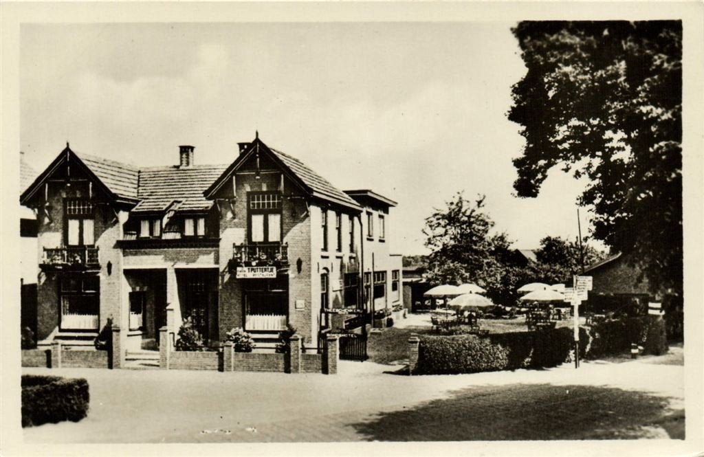 t Puttertje - Hotel- Cafe Restaurant - Putten - 1951 gelopen, Verzenden, 1940 tot 1960, Gelopen, Gelderland