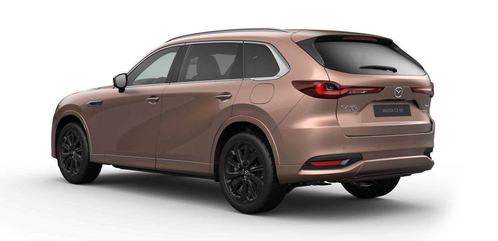 Mazda CX-80 2.5 e-SkyActiv PHEV Homura Plus 7-pers. | Modelj, Auto's, Mazda, Automaat, 4 cilinders, Bruin, CX-80