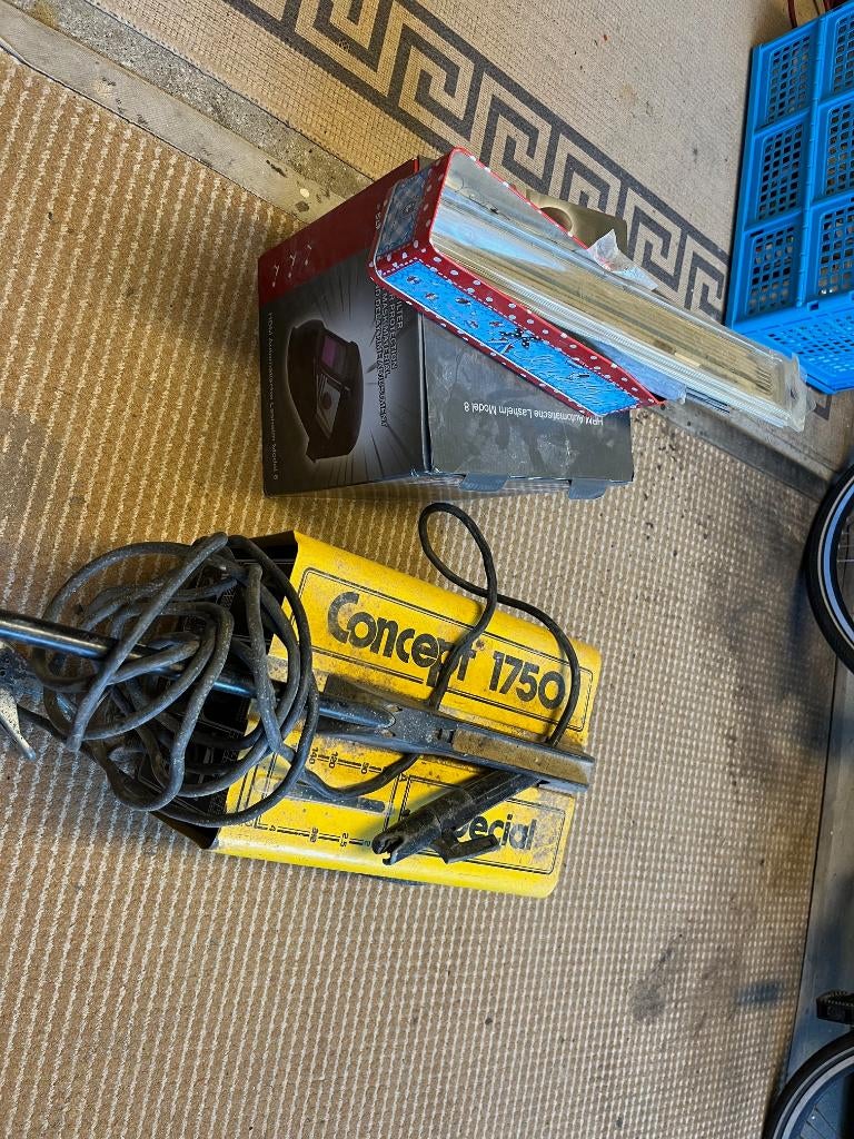 Las apparaat, Ophalen, Gebruikt, Minder dan 150 ampère, Elektroden