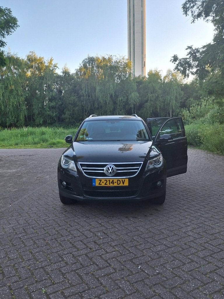 Volkswagen Tiguan 2.0 Tfsi 147KW 4MOTION AUT 2010 Zwart, Auto's, Automaat, Euro 6, 4 cilinders, Zwart