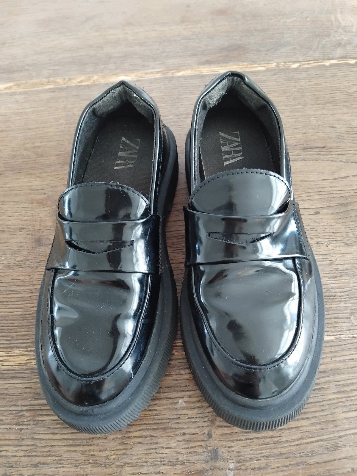 Zwarte schoenen van de Zara maat 32, Gebruikt, Meisje, Schoenen, Ophalen of Verzenden