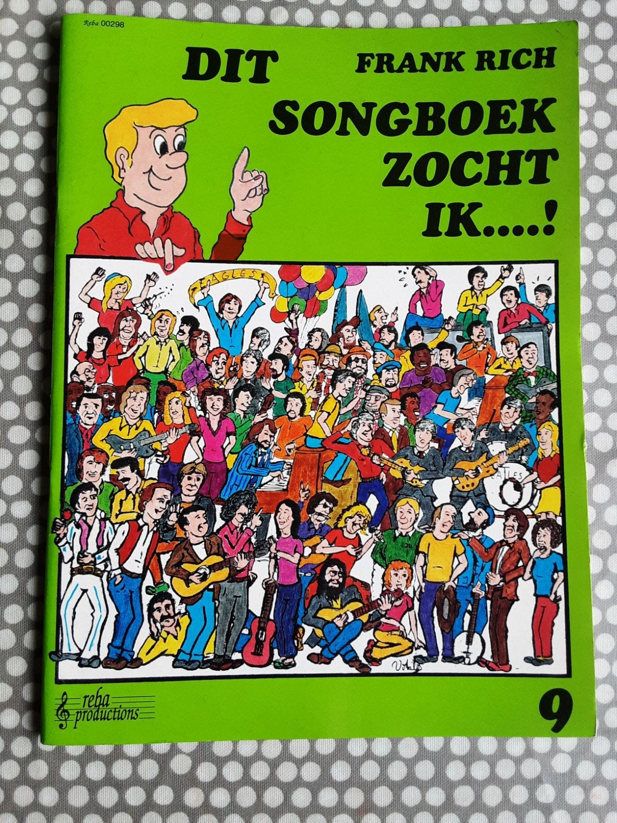 Frank Rich  - Dit songboek zocht ik deel 9, Ophalen of Verzenden, Zo goed als nieuw, Populair, Keyboard