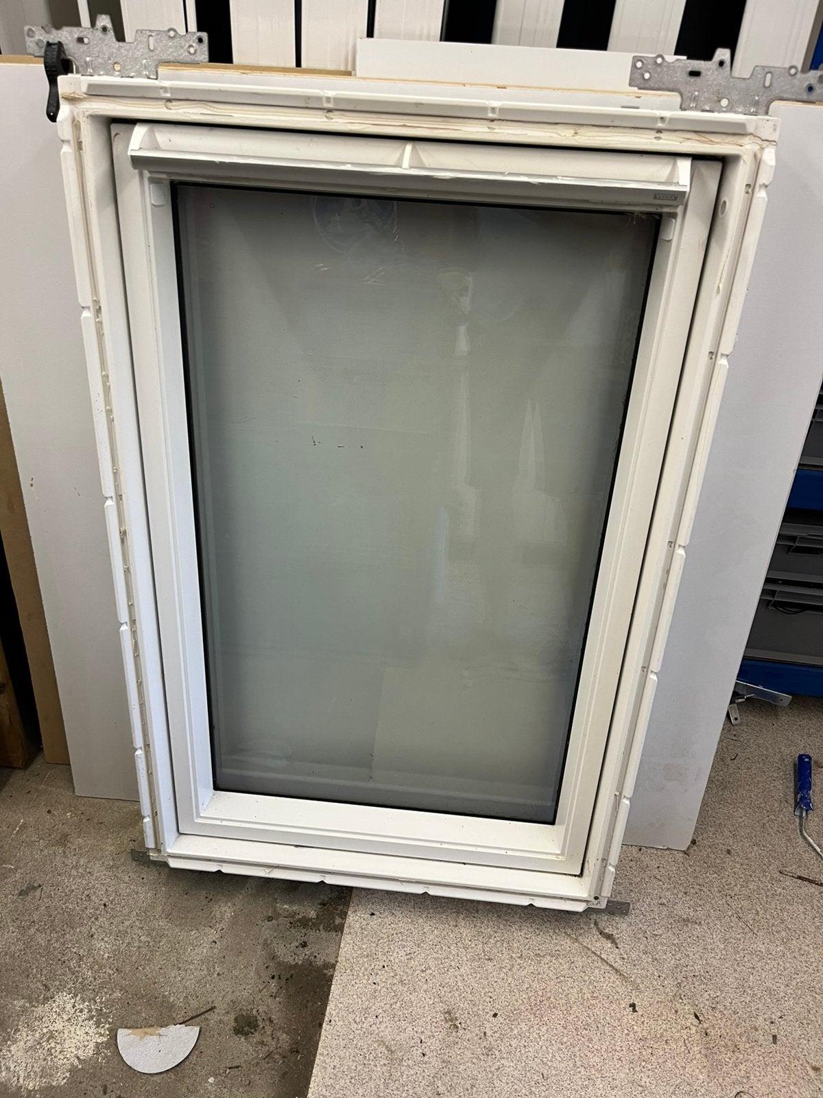 Velux dakraam Mk04 ggl 2050 incl gootstukken, Minder dan 80 cm, 80 tot 120 cm, Ophalen of Verzenden, Zo goed als nieuw