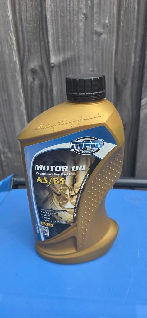 MPM Motorolie Premium Synthetic A5/B5 1L, Ophalen, Nieuw, Universele onderdelen