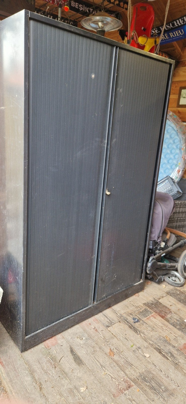 Archiefkast, Huis en Inrichting, Ophalen, Gebruikt, 100 tot 150 cm, Metaal