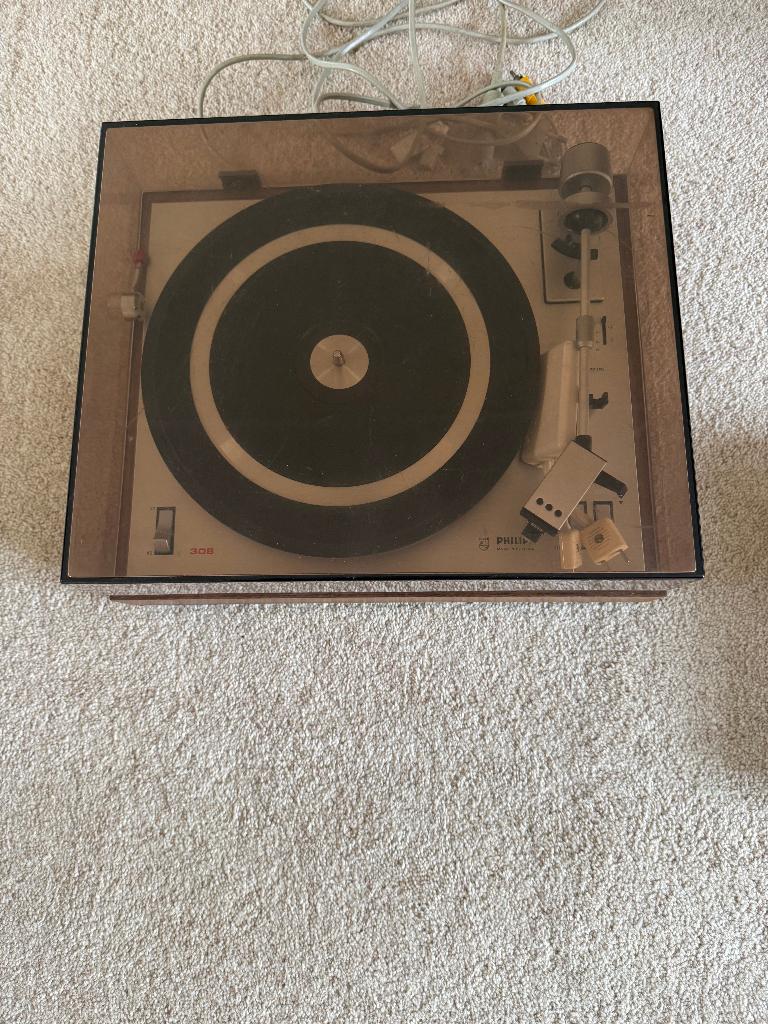Platenspeler, Ophalen, Gebruikt, Platenspeler, Philips