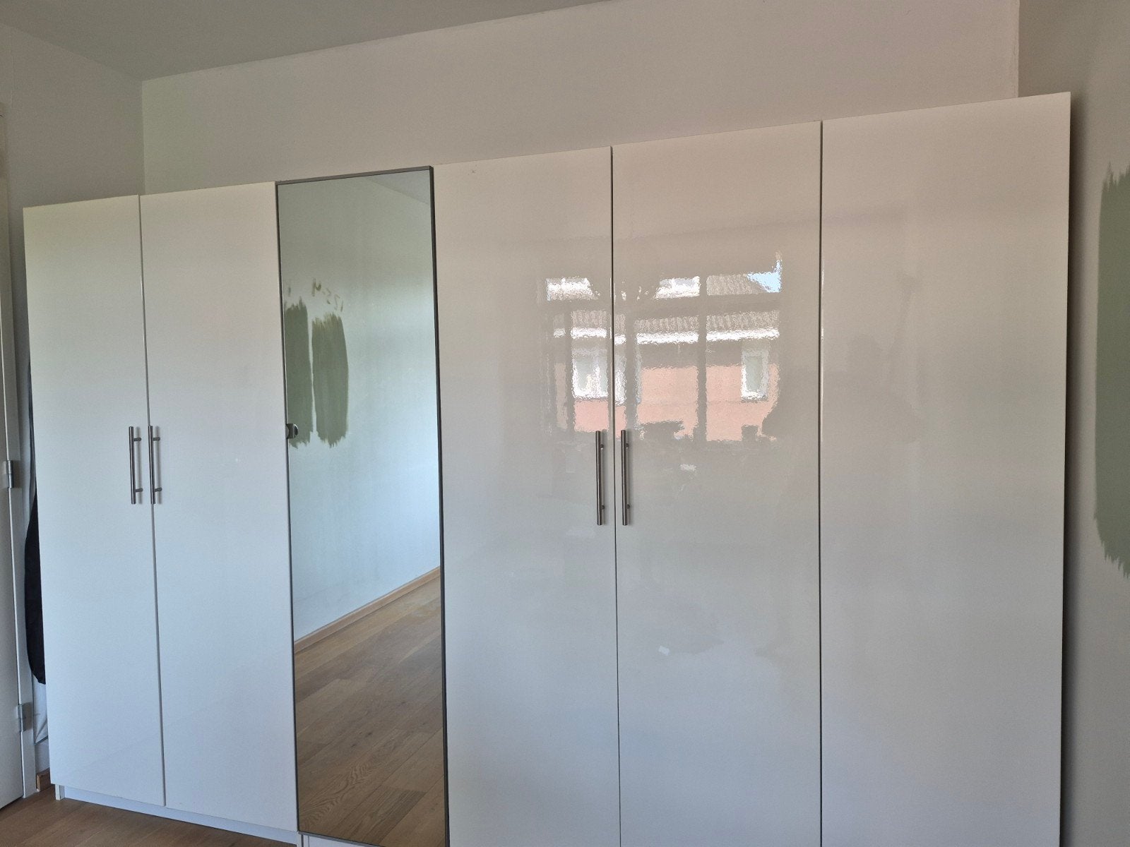 Koopje! 3 meter IKEA PAX kasten hoogglans wit., Huis en Inrichting, Kasten | Kledingkasten, Ophalen, Gebruikt, 50 tot 75 cm, 200 cm of meer