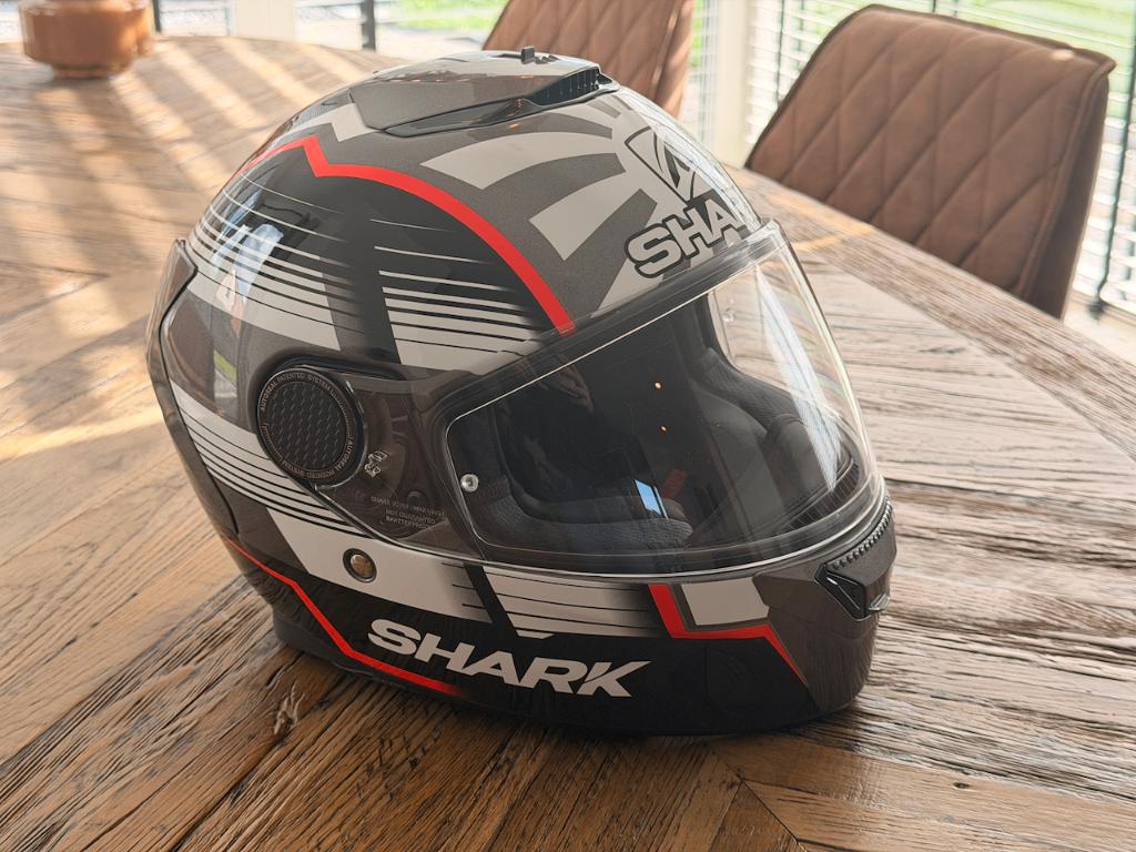 Shark Spartan maat S (nieuw) met pinlock, Motoren, Shark, Ophalen of Verzenden, Integraalhelm, S