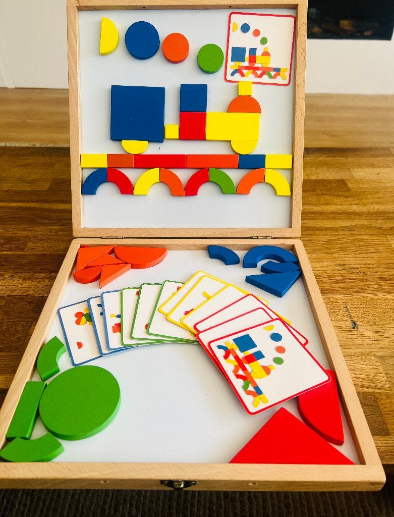 Djeco wooden magnetics, Ophalen of Verzenden, Gebruikt, Overige typen