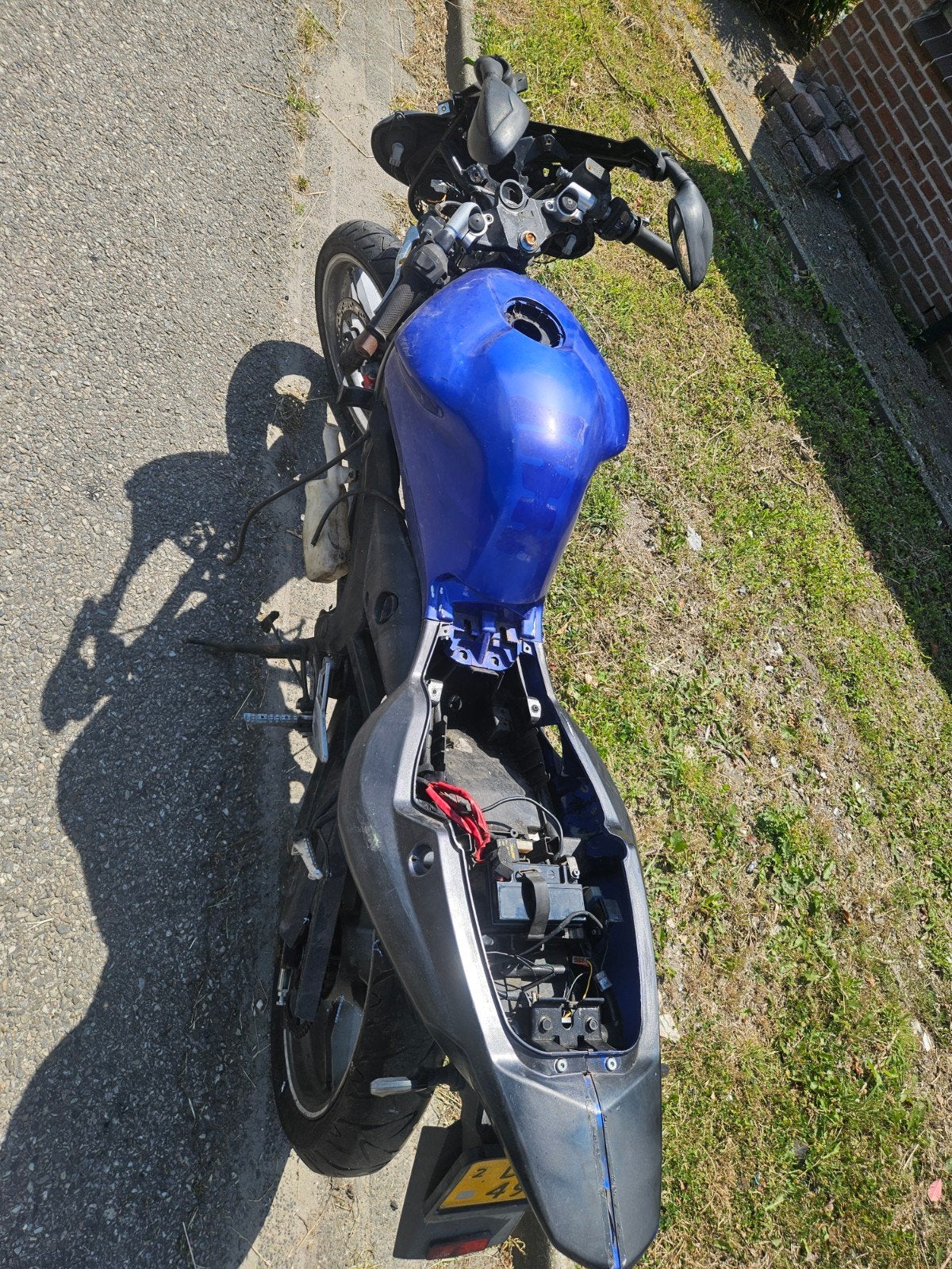Yamaha TZR in onderdelen, TZR50 AM6 blok velg wiel kappen, Ophalen, 6 versnellingen, Gebruikt, Maximaal 45 km/u