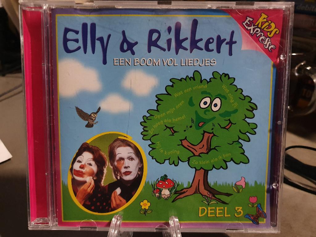 CD Elly & Rikkert een boom vol liedjes - 3, Ophalen, Zo goed als nieuw
