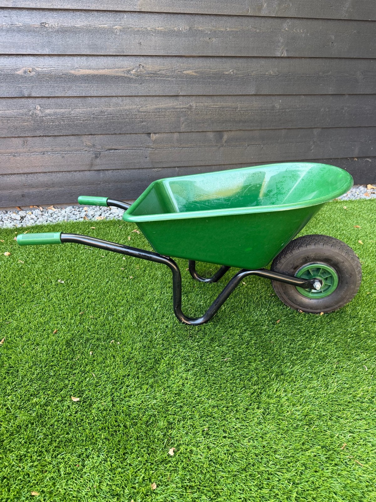 Groene stevige kinder kruiwagen, Ophalen, Gebruikt, Overige typen