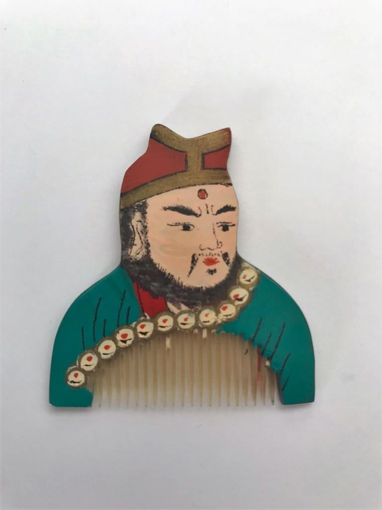 Vintage Aziatische Kam Kushi Kam5 cm, Ophalen of Verzenden