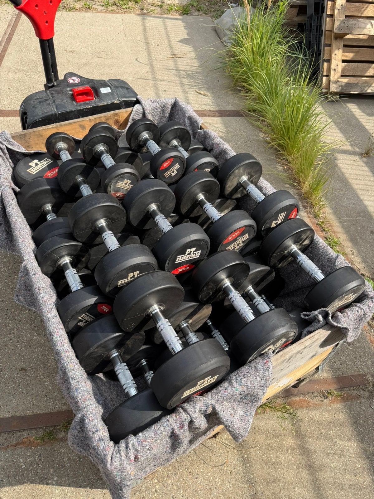 PT Essentials dumbbells 2-40 kg ZGAN, Ophalen, ., ., Benen