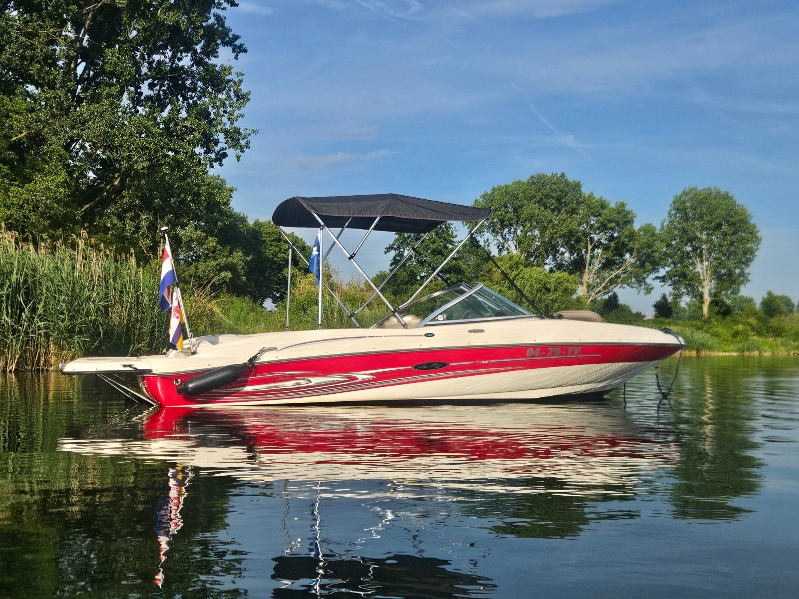 Sea Ray 180 Sport Bowrider te koop 2005, Watersport en Boten, Speedboten, Ophalen, Gebruikt, 1.90 meter, Binnenboordmotor