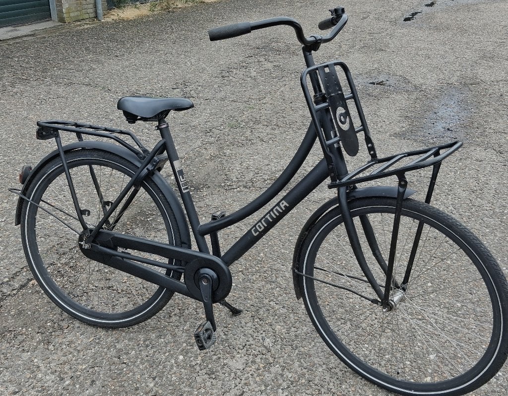 Transportfiets Cortina zgan., 56 cm of meer, Ophalen, Zo goed als nieuw, Overige merken