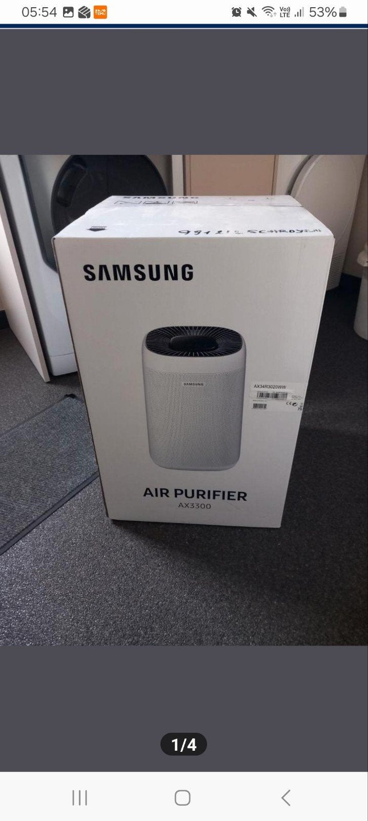 Nieuwe Samsung AX3300 Luchtreiniger (Air Purifier), Ophalen, Nieuw, Luchtreiniger
