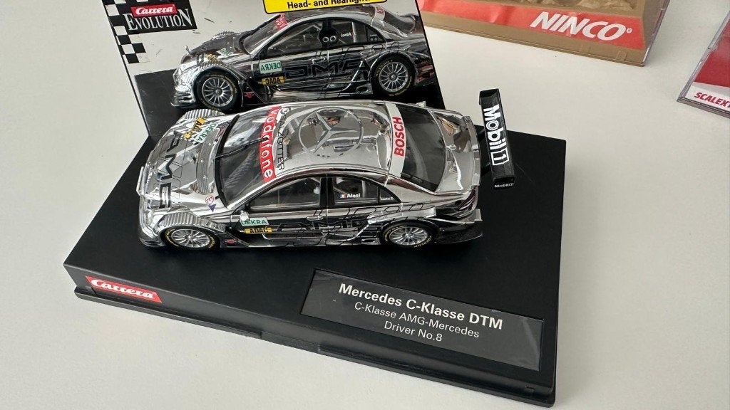 Carrera Evolution Mercedes C-Klasse DTM Jean Alesi, Gebruikt, Onderdelen, Carrera, Ophalen of Verzenden
