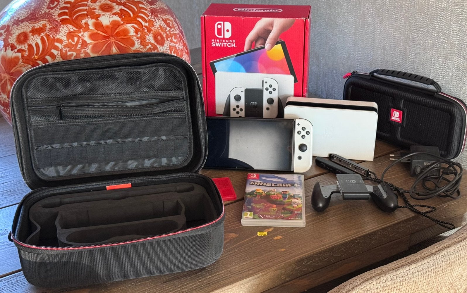 Nintendo Switch Oled, Spelcomputers en Games, Ophalen, Zo goed als nieuw, Met 1 controller, Switch Original
