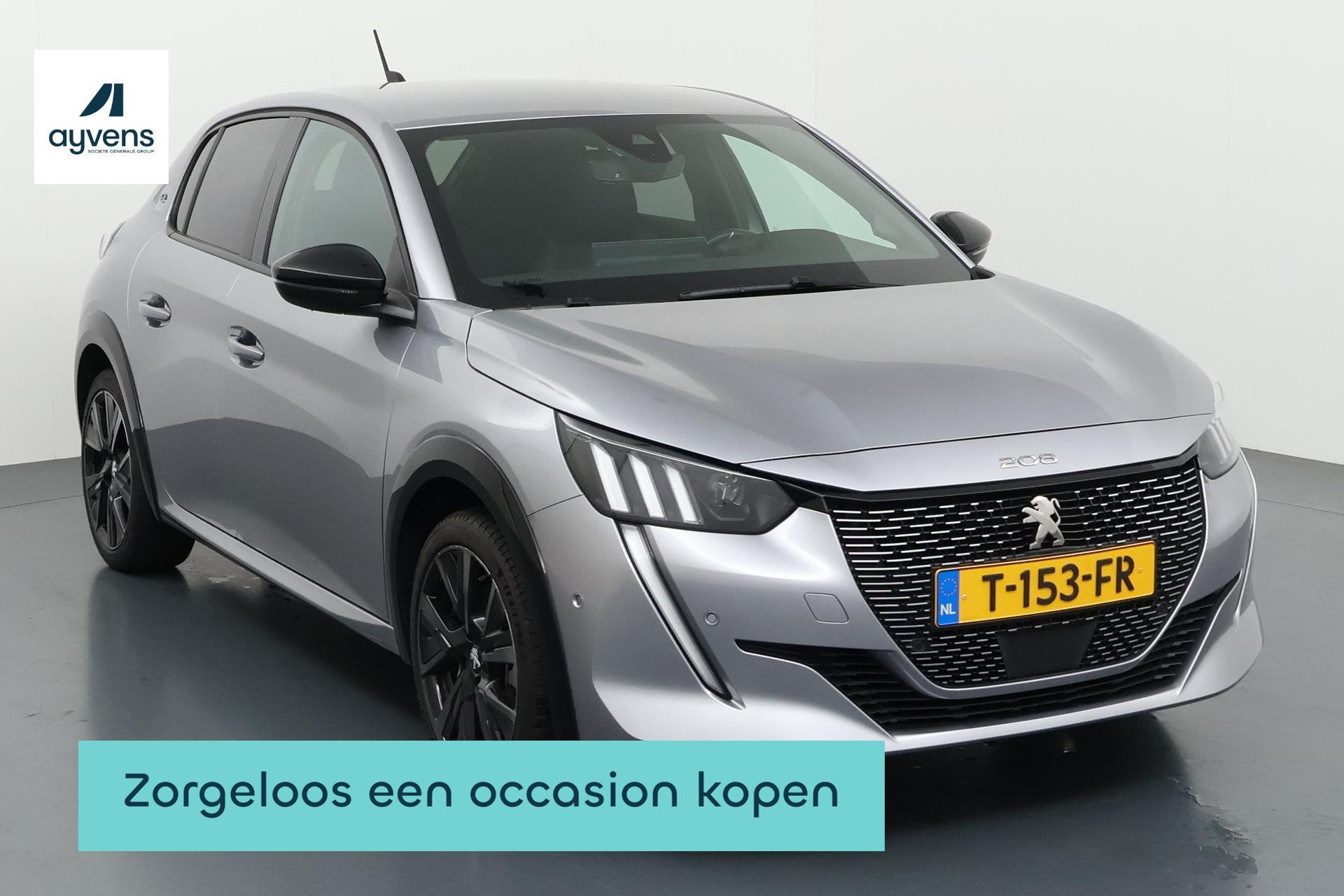 Peugeot e-208 EV GT 350 50 kWh Elektrische power met een spo, 136 pk, Gebruikt, 351 km, Leder en Stof