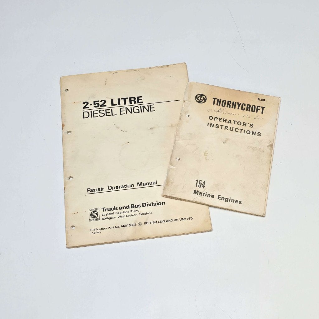 THORNYCROFT Reparatiehandleiding en Instructieboek, Watersport en Boten, Accessoires en Onderhoud, Gebruikt, Onderhoud en Reparatie