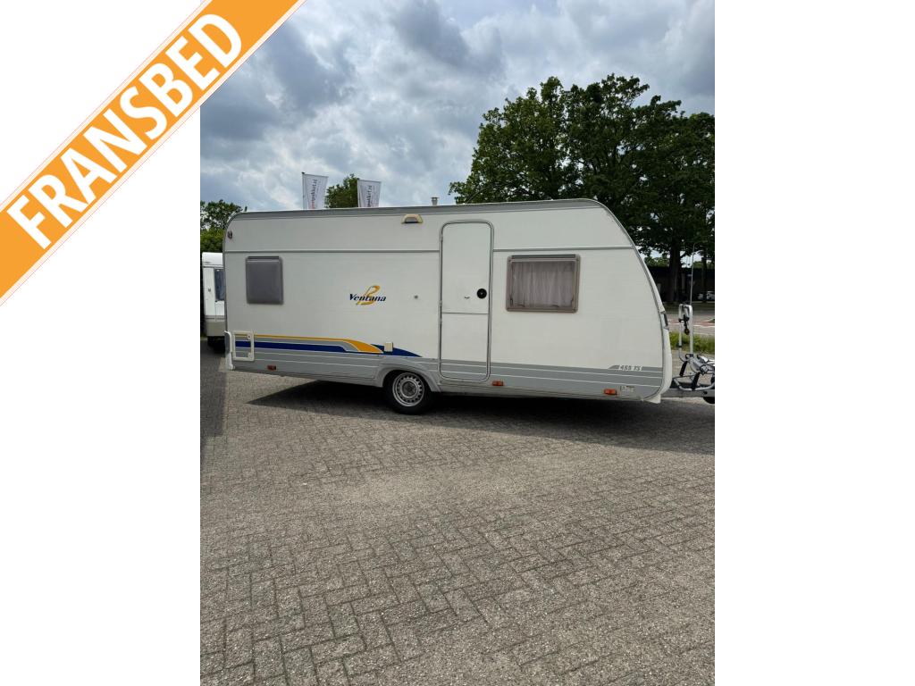 Bürstner Ventana 455 TS frans bed, Caravans en Kamperen, Rondzit, Bedrijf, Bürstner, 4 tot 5 meter