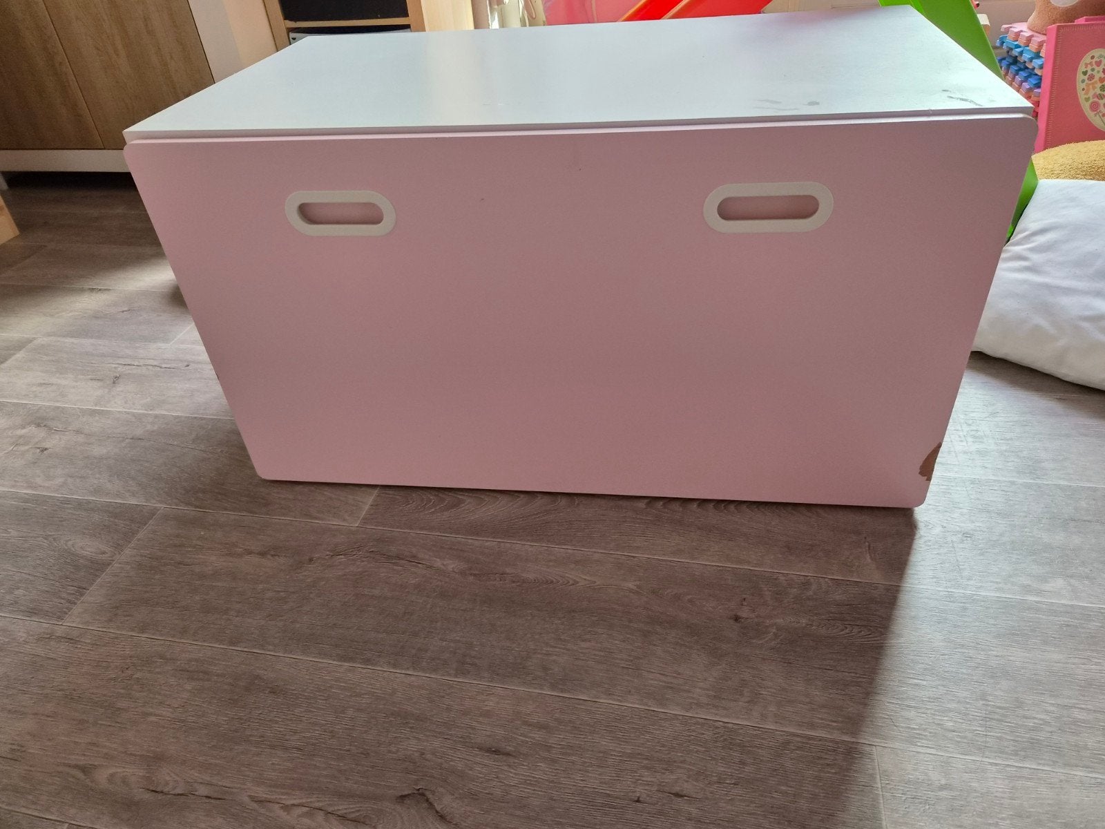 IKEA Kast met lade - Roze/Wit, Gebruikt, Kast, 75 tot 100 cm, Minder dan 50 cm