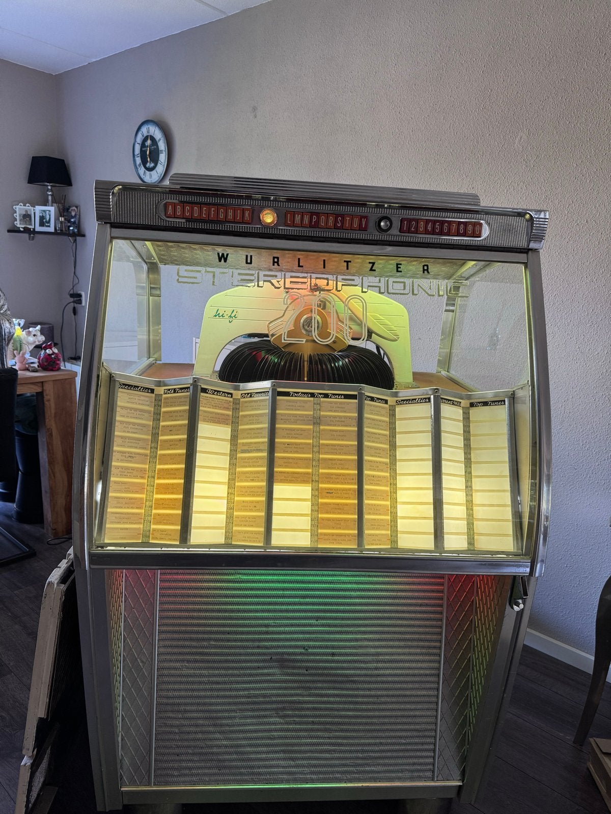 Wurlitzer 2150 Jukebox - Gereviseerd, nu defect, Ophalen, Gebruikt, 1950 tot 1960, Wurlitzer