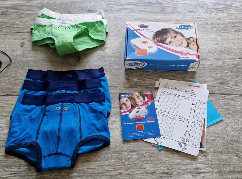 Uriflex Mickey plaswekker set mt 116 (excl. oranje sensor), Ophalen of Verzenden, Gebruikt