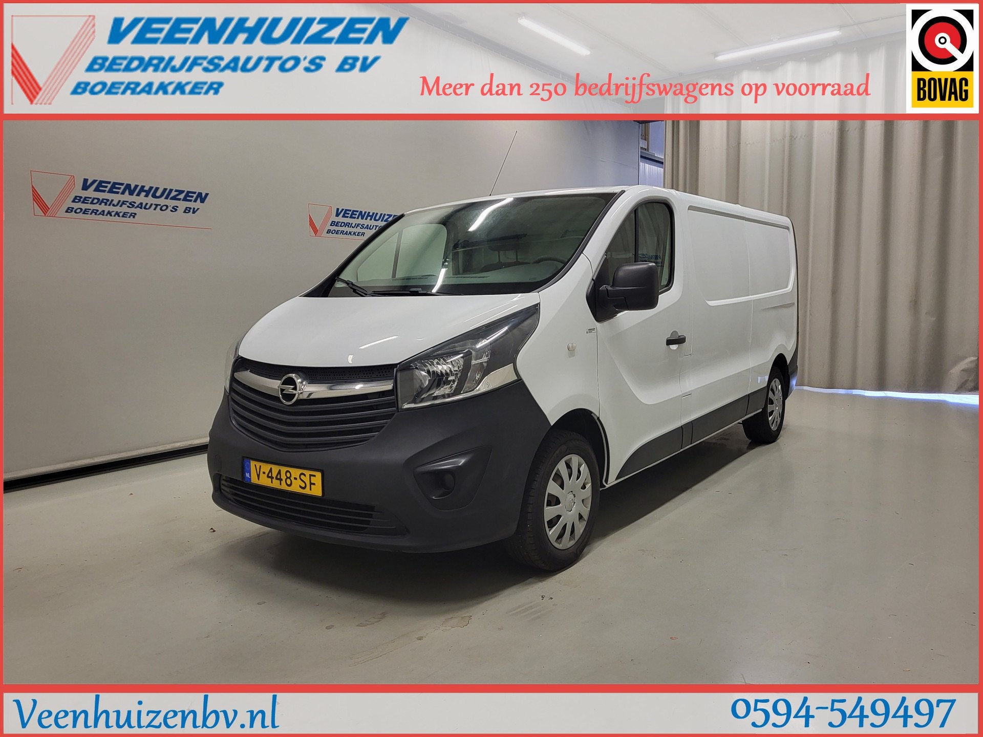 Opel Vivaro 1.6CDTI 122pk L2/H1 Euro 6! (bj 2018), Auto's, Bestelauto's, Voorwielaandrijving, 15 km/l, Gebruikt, Euro 6