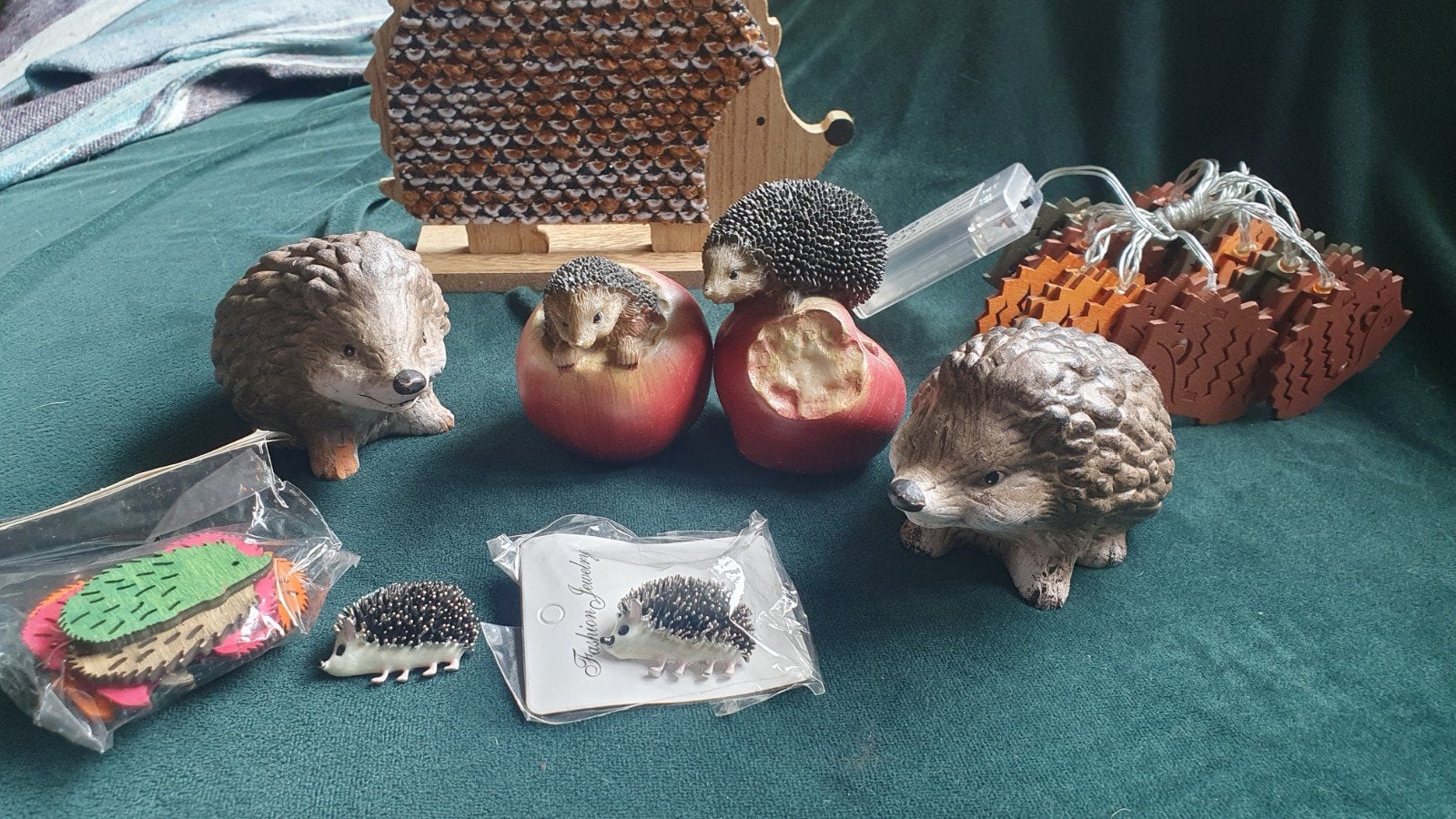 herfst decoratie egel, Verzamelen, Ophalen of Verzenden, Nieuw, Dier