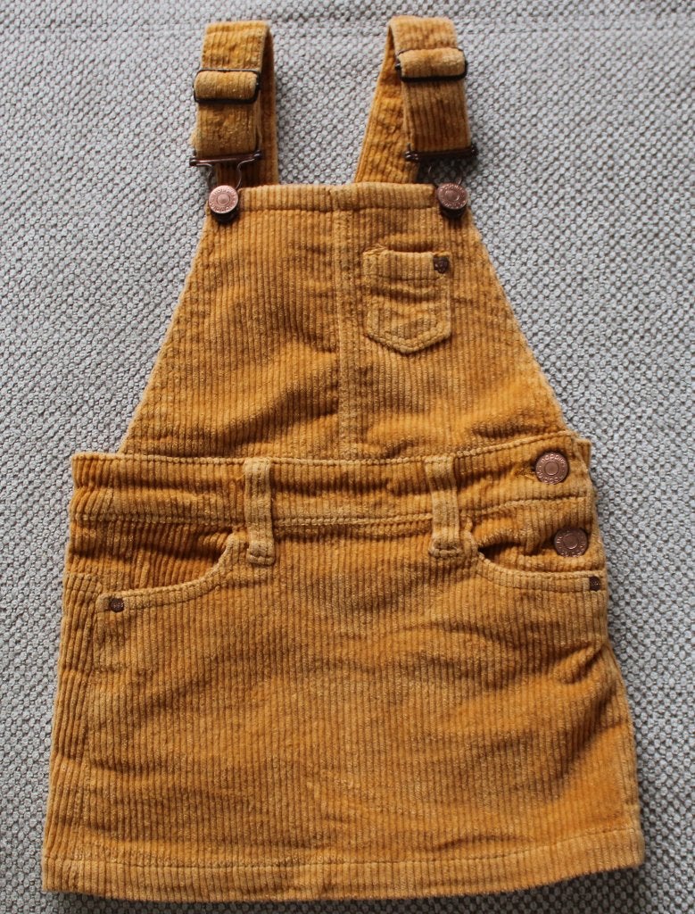Corduroy tuinjurk van Noppies 98, Kinderen en Baby's, Gebruikt, Meisje, Ophalen of Verzenden, Jurk of Rok