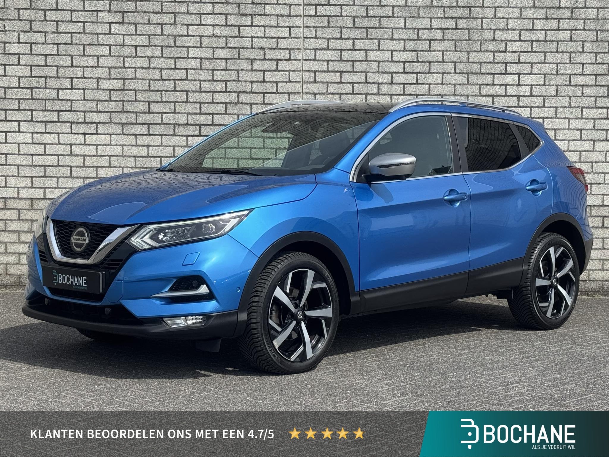 Nissan Qashqai 1.3 DIG-T Tekna + | Panoramadak | Apple CarPl, Auto's, Nissan, 687 kg, Gebruikt, 4 cilinders, Met garantie (alle)