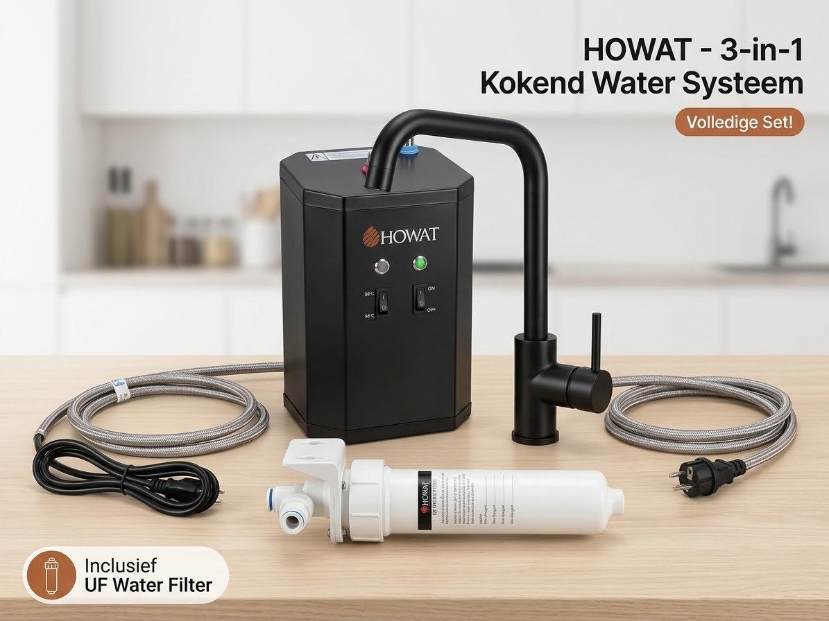 HOWAT 3-in-1 Kokend Water Systeem - Elektrische storing, Ophalen of Verzenden, Niet werkend