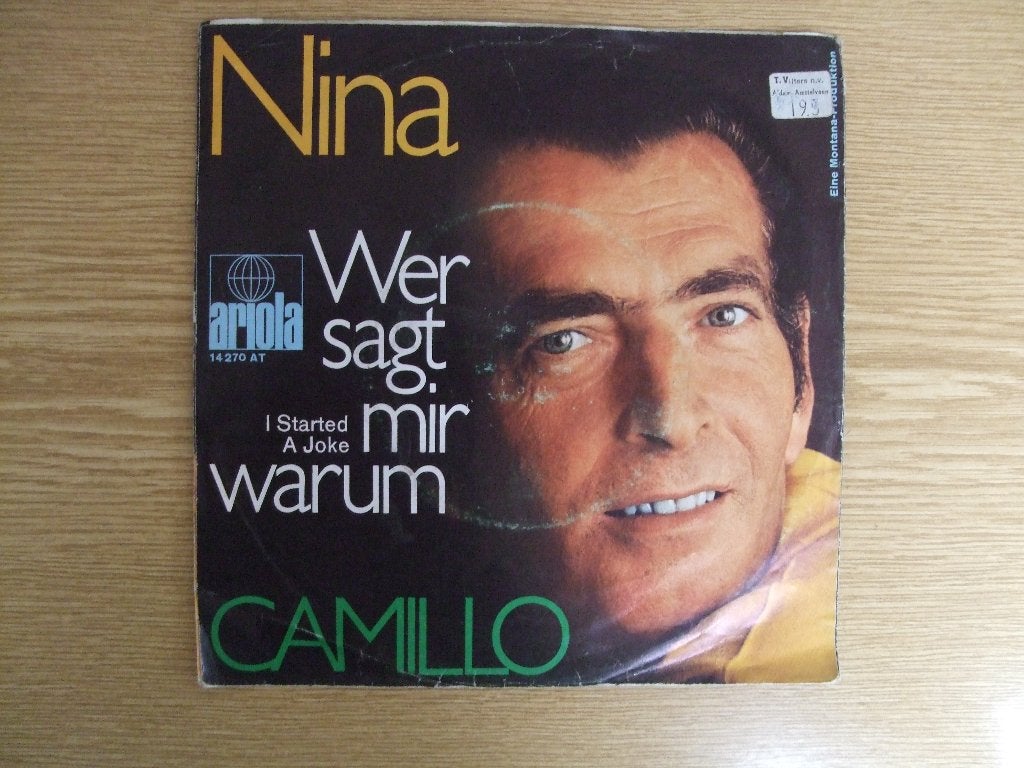 CAMILLO     WER SAG MIR WARUM / NINA, 7 inch, Ophalen of Verzenden, Zo goed als nieuw, Pop