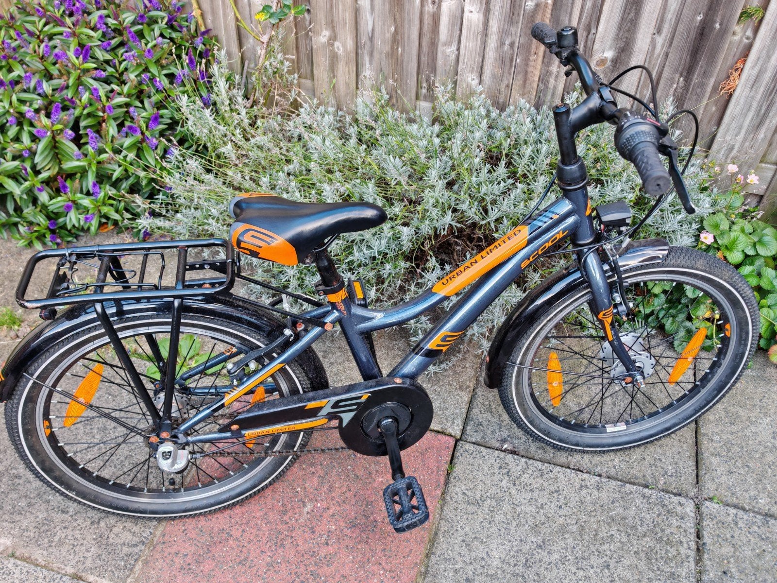 2x S'COOL Urban Steel Kinderfiets 3 versnellingen 20 inch, Ophalen, Gebruikt, S'cool, Terugtraprem