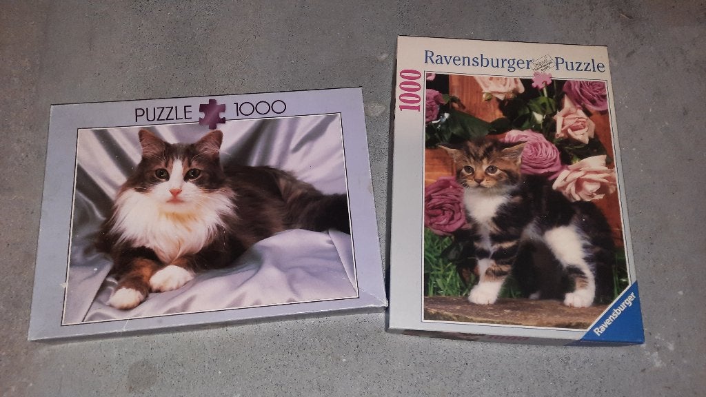 Puzzels 1000 stukjes, Ophalen, 500 t/m 1500 stukjes, Gebruikt, Legpuzzel