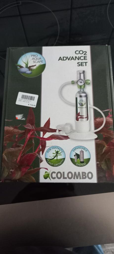 Colombo co2 advance set nieuw, Ophalen of Verzenden, Nieuw