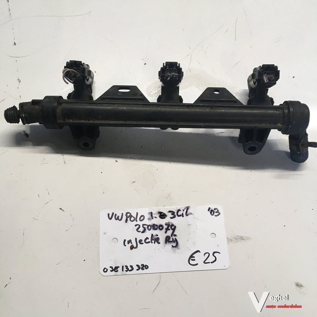 Vw Polo 1.2 B 3 cilinder 2003 Wagennr 2500079  Injectorengal, Gebruikt, -, -, Ophalen of Verzenden
