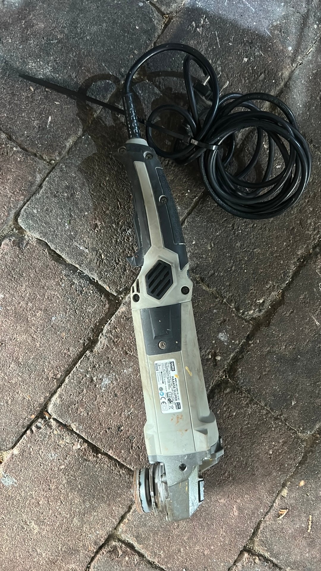 Slijpschijf, Ophalen of Verzenden, Zo goed als nieuw, 700 tot 1000 watt, Haakse handslijpmachine