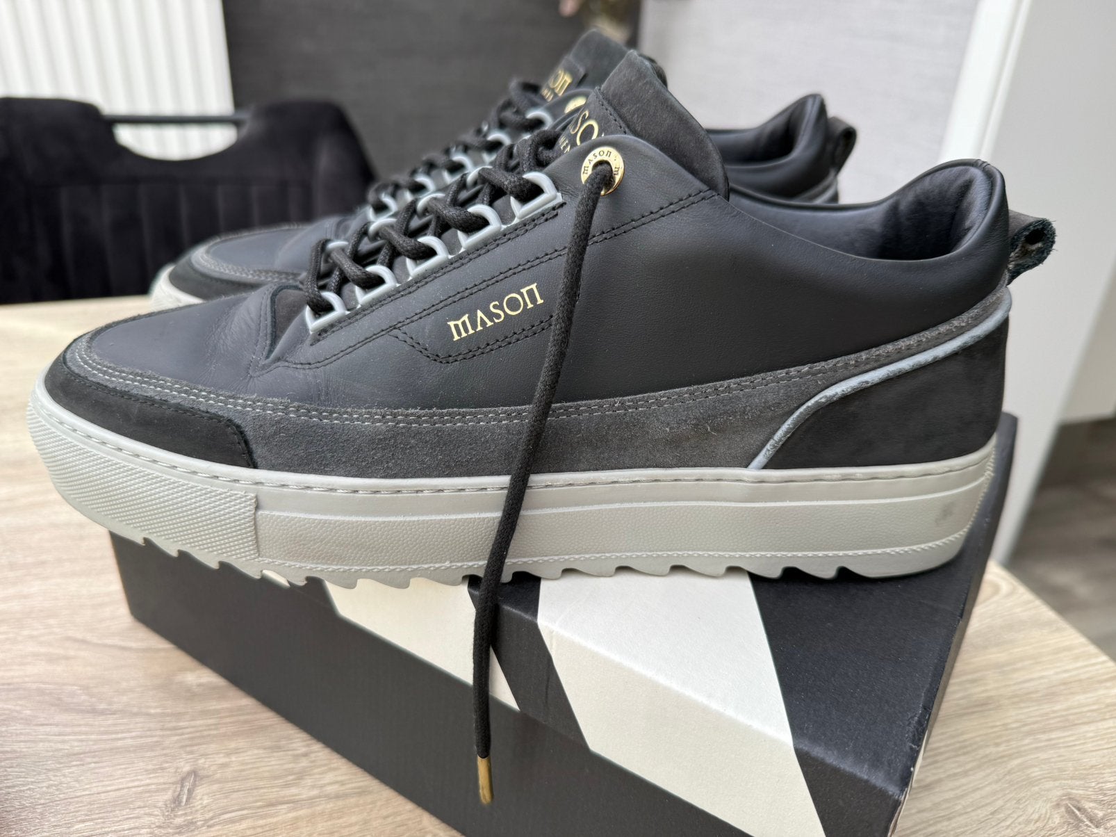 Mason Garments maat 44, Kleding | Heren, Schoenen, Overige kleuren, Ophalen of Verzenden, Sneakers of Gympen, Zo goed als nieuw