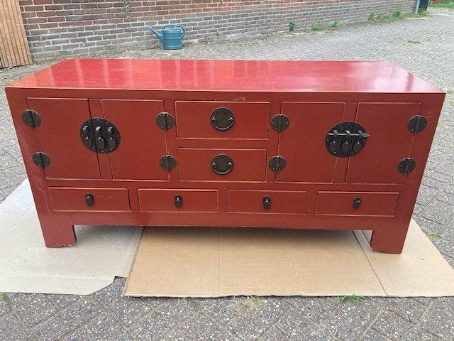 Chinees Kast Dressoir TV-kast, Huis en Inrichting, Ophalen, Zo goed als nieuw, Chinees, 25 tot 50 cm