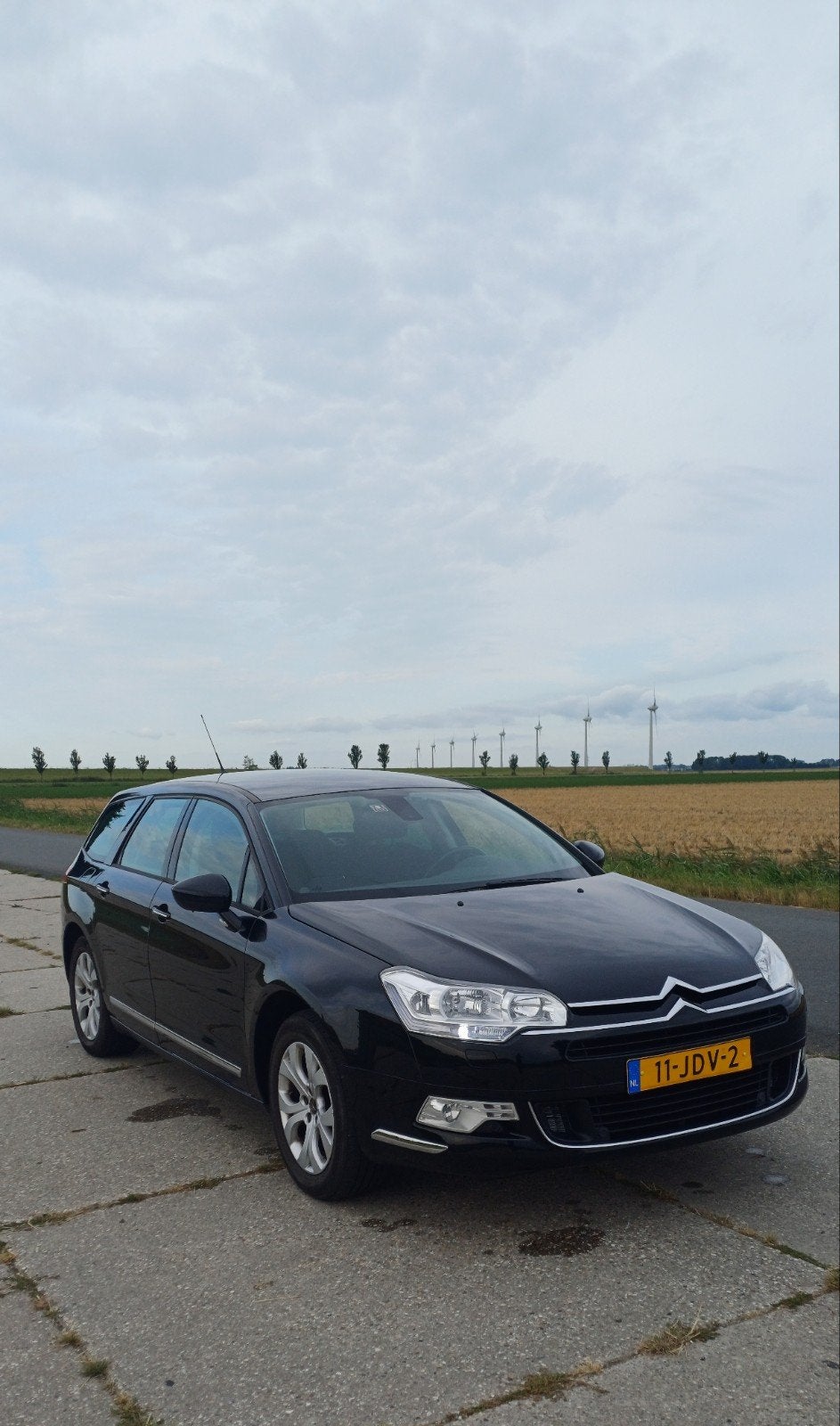 Citroën C5 2.0 Hdif Tourer AUT 2009 Zwart, Auto's, 136 pk, 1670 kg, Zwart, Stationwagon