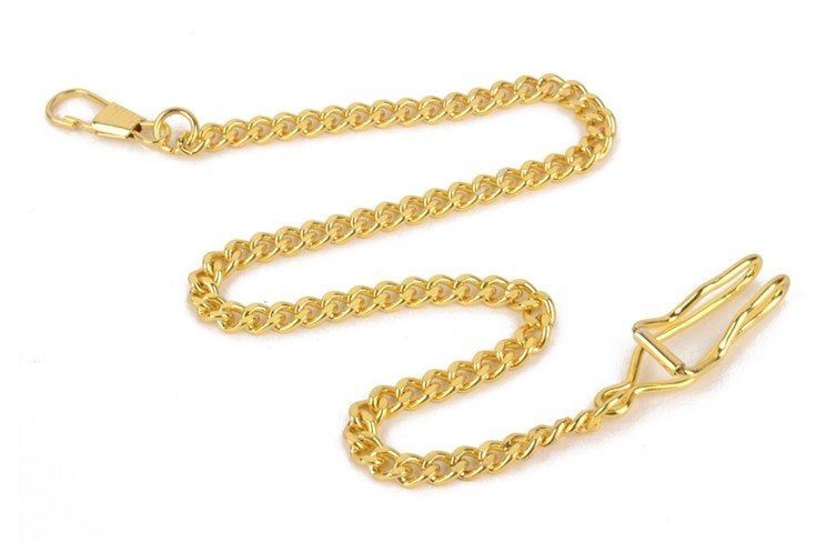 Vintage Zakhorloge Ketting - Goudkleur , Zilverkleur , Zwart, Ophalen of Verzenden, Nieuw