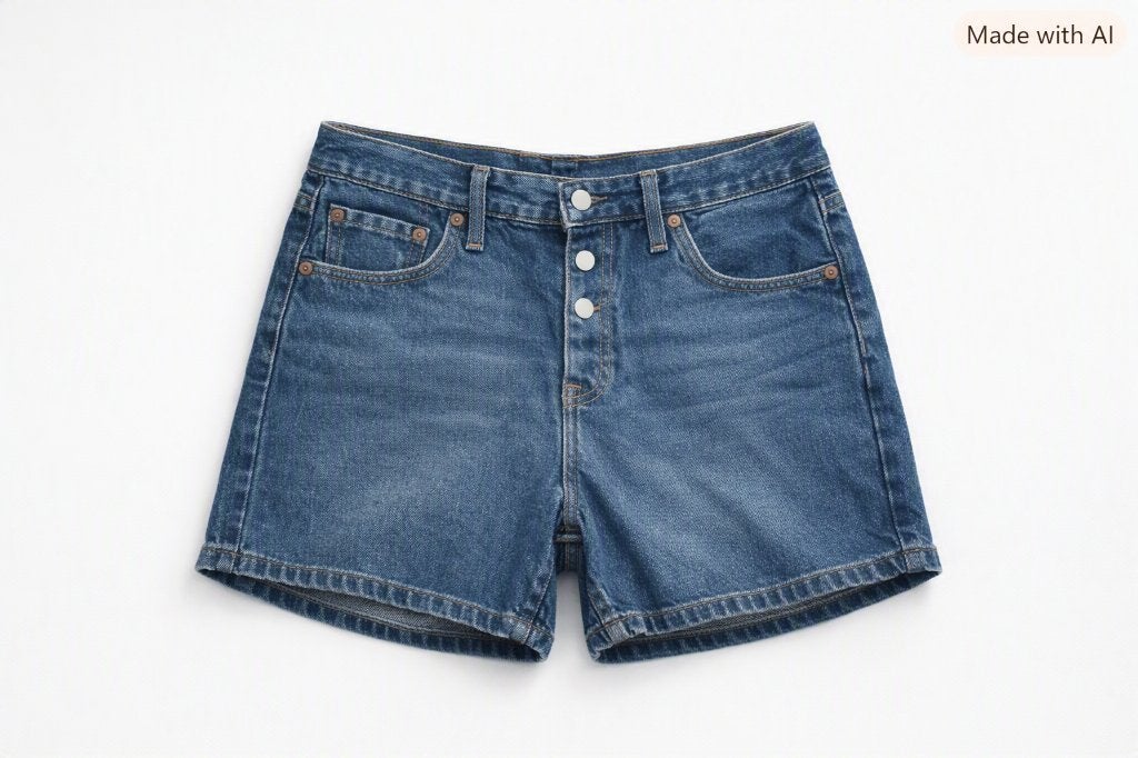 Levi's 501 Short - Tijdloze Blauwe Denim (W29), Blauw, Ophalen of Verzenden, Zo goed als nieuw, W28 - W29 (confectie 36)