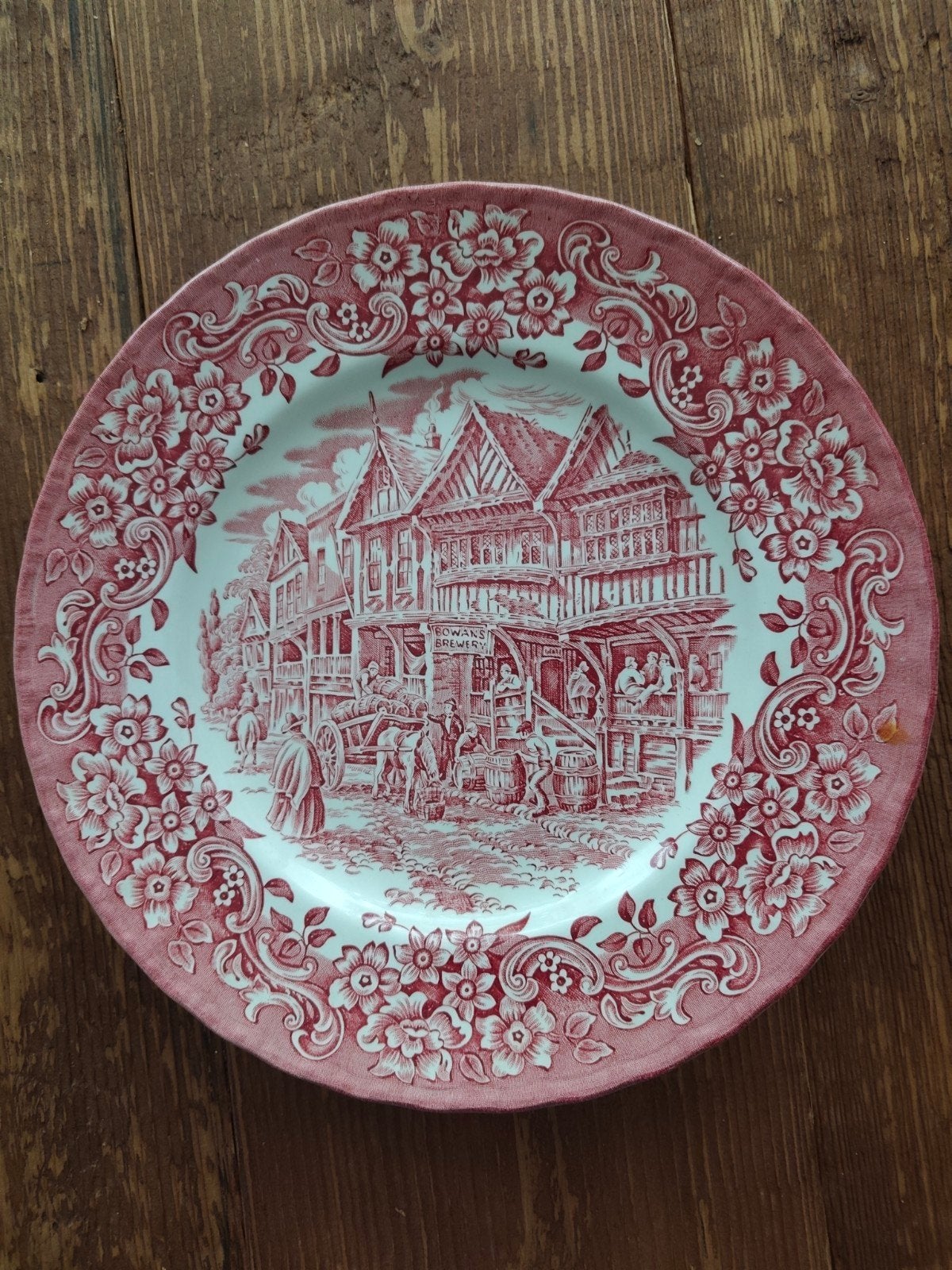 Antiek Royal Tudor Ware 17e Eeuw Engeland Bord, Ophalen of Verzenden
