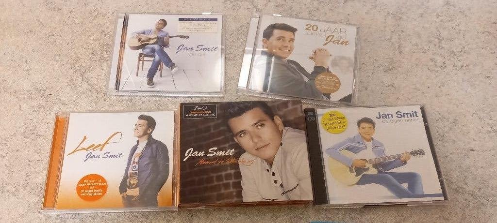 Jan Smit cd 's en dvd 's, Ophalen of Verzenden, Zo goed als nieuw, Overige genres